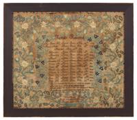 A Needlework Loring Family Record
