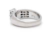 PLATINUM AND DIAMOND RING