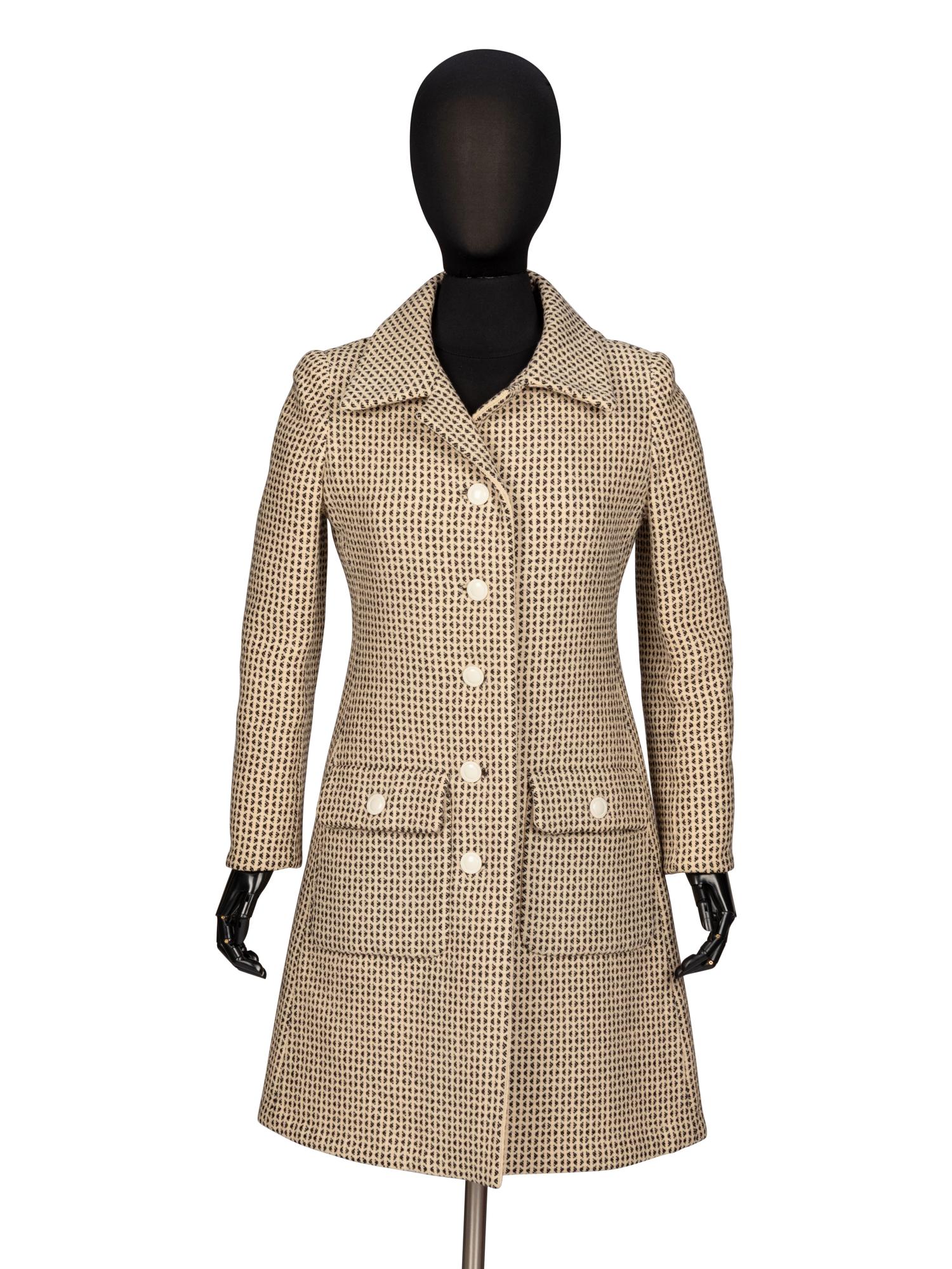 Galanos, Tailored Wool Tweed Jacket
