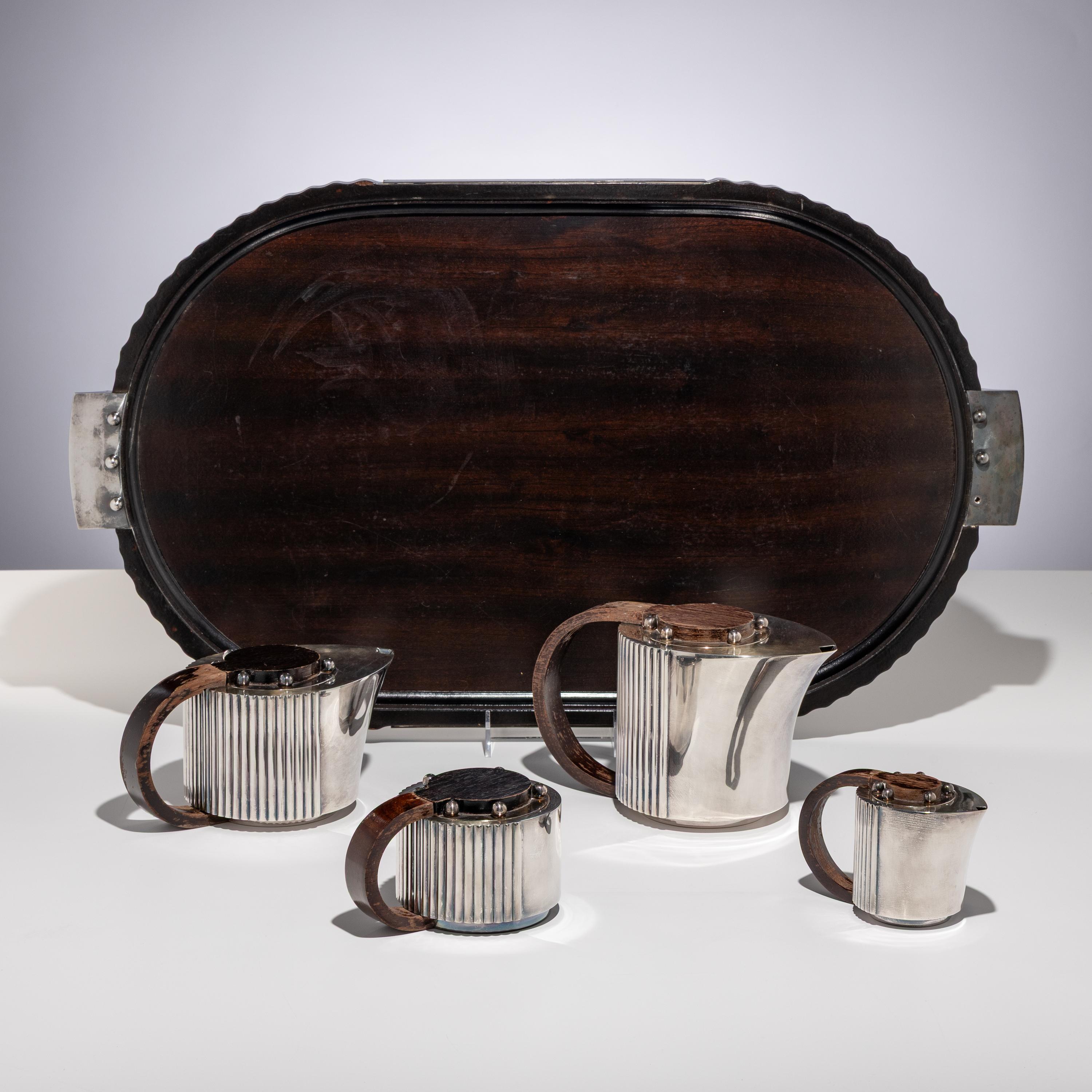 Jean Elysée Puiforcat (French, 1897–1945) — Etchéa Coffee and Tea Service, 1937