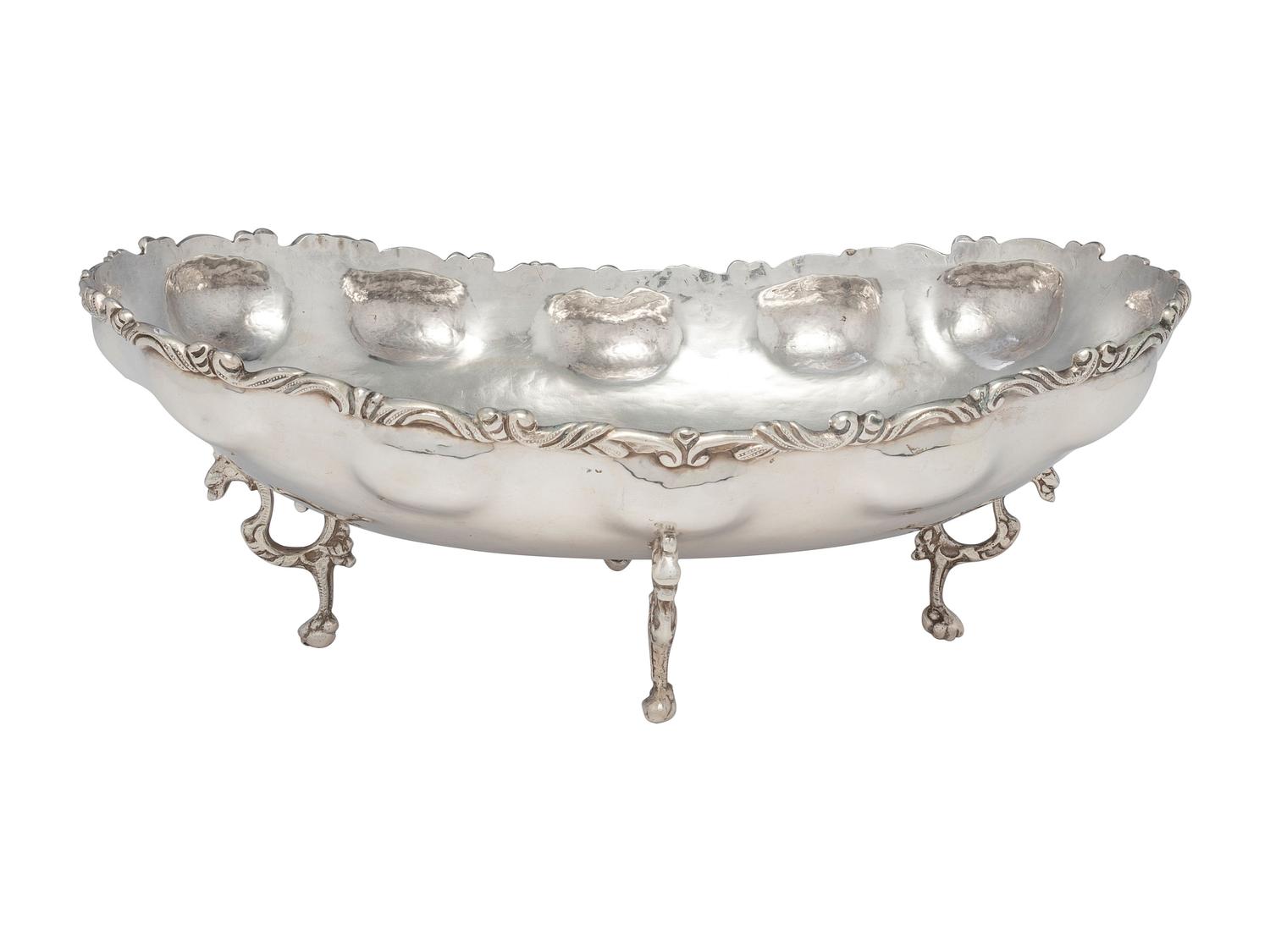 A Mexican Silver Footed Bowl