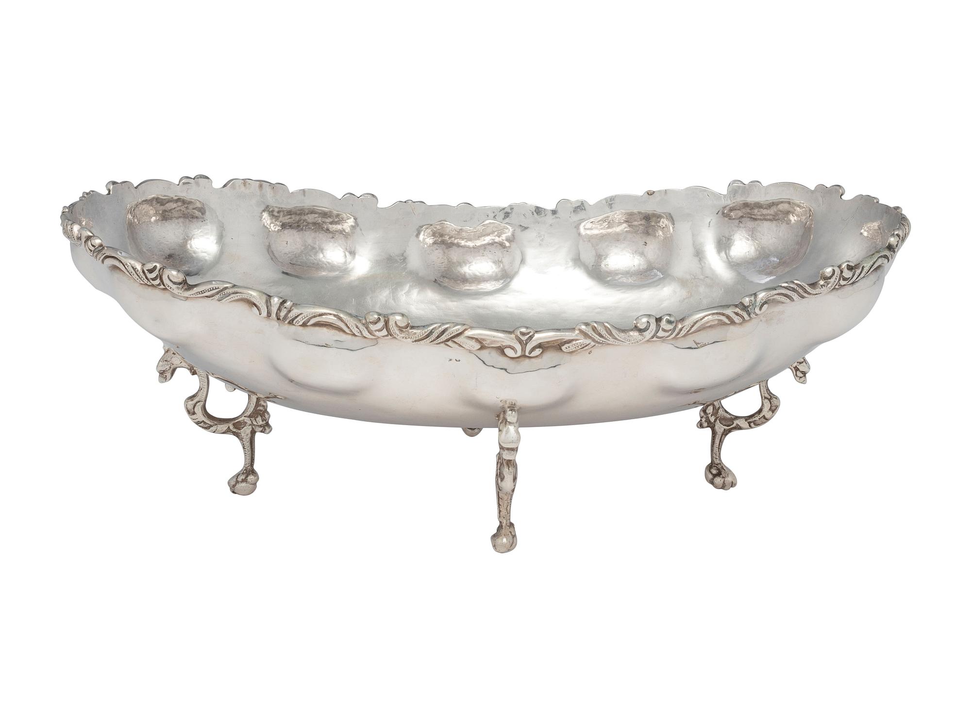 A Mexican Silver Footed Bowl