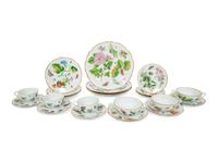 A Puiforcat Chelsea Porcelain Dinner Service