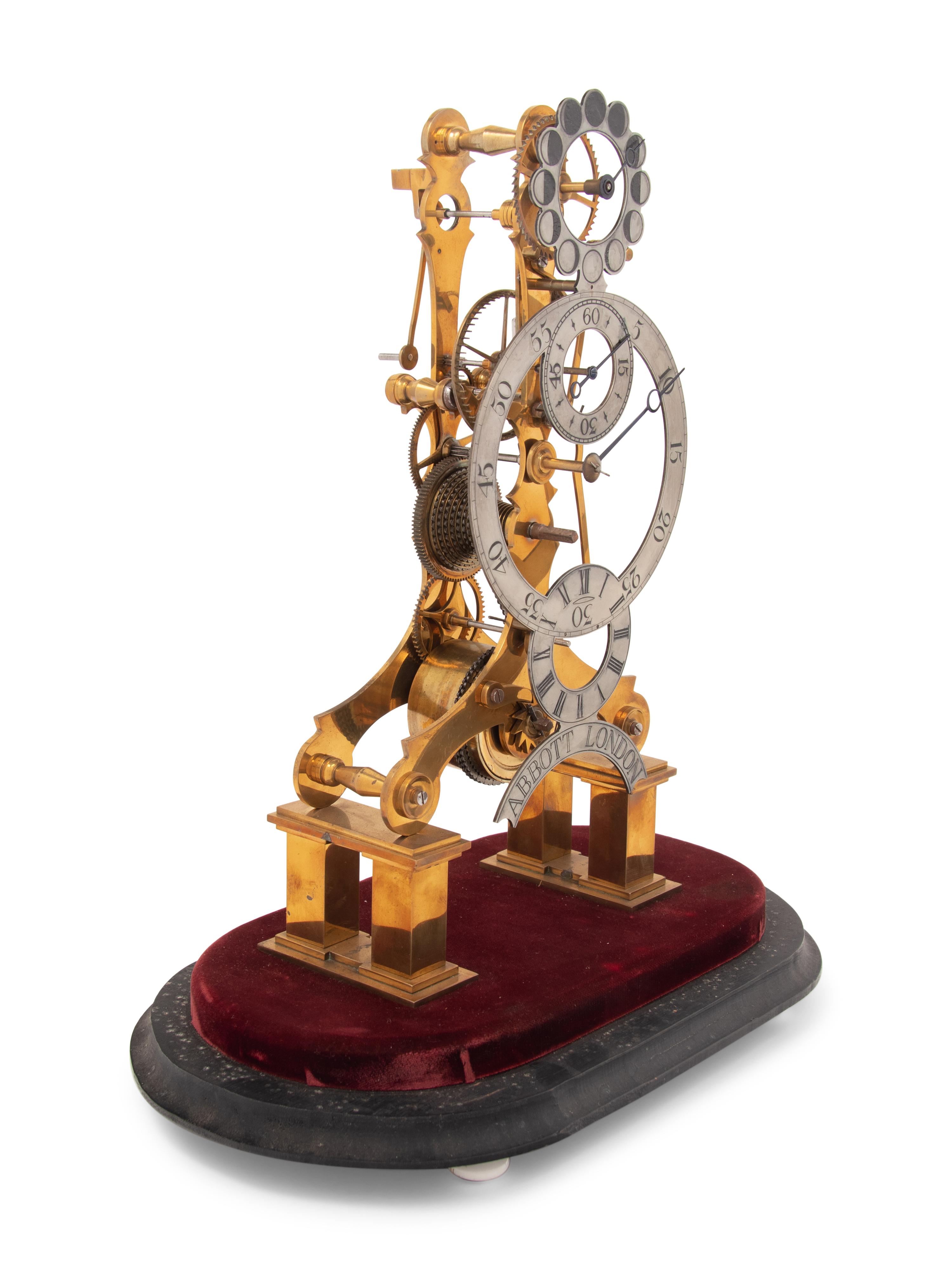 An English Skeleton Clock