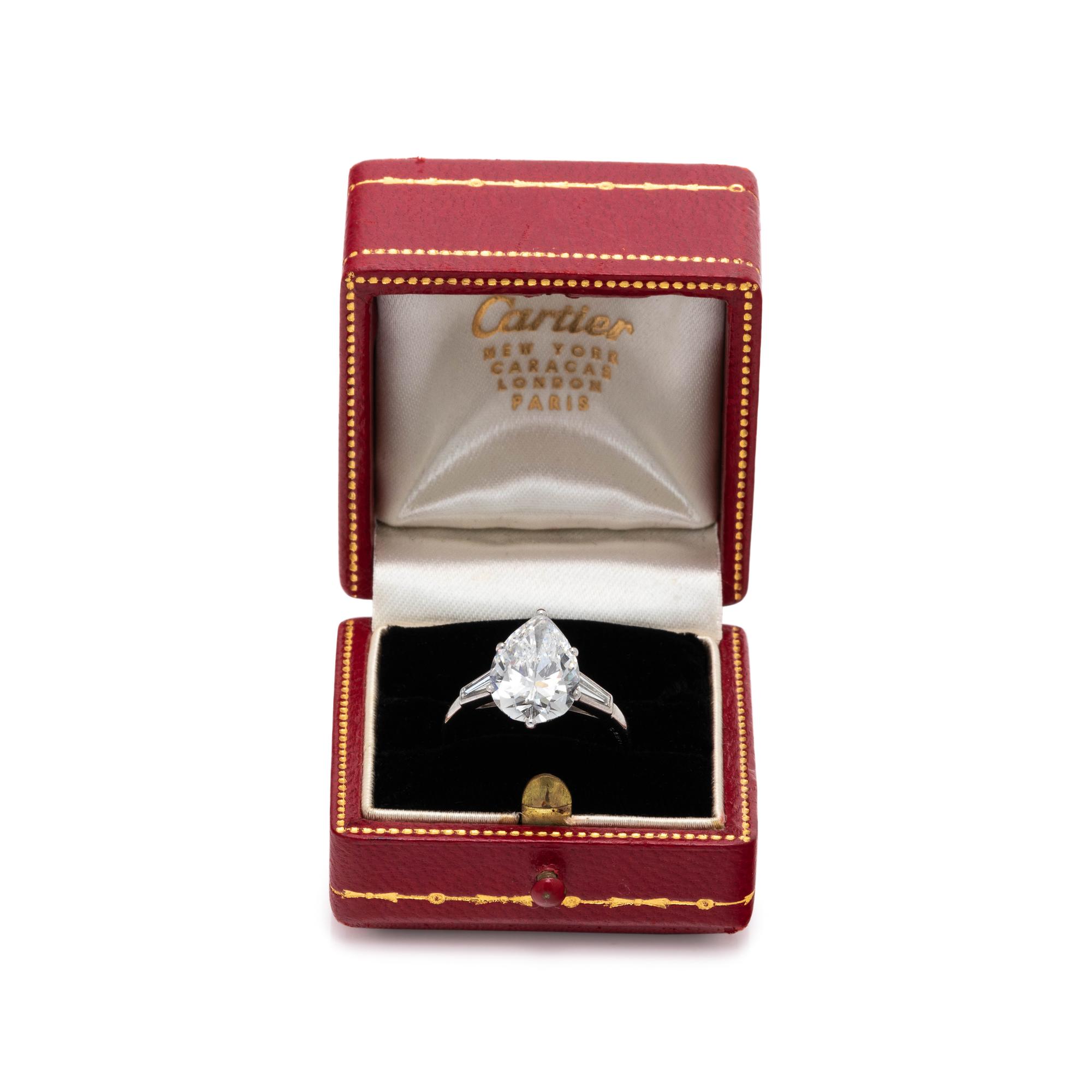 CARTIER, DIAMOND RING