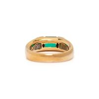 EMERALD AND DIAMOND RING