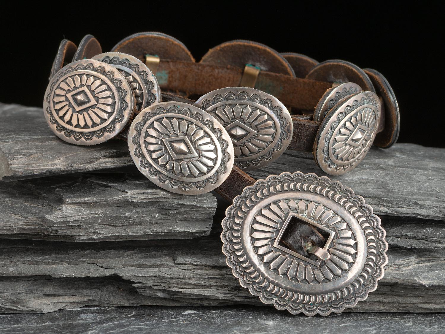 Silver Concha Belt