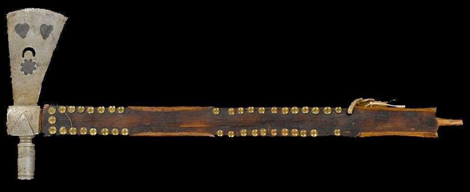 Pipe tomahawk belonging to High Bird, member of Sitting Bull's band late 19th century