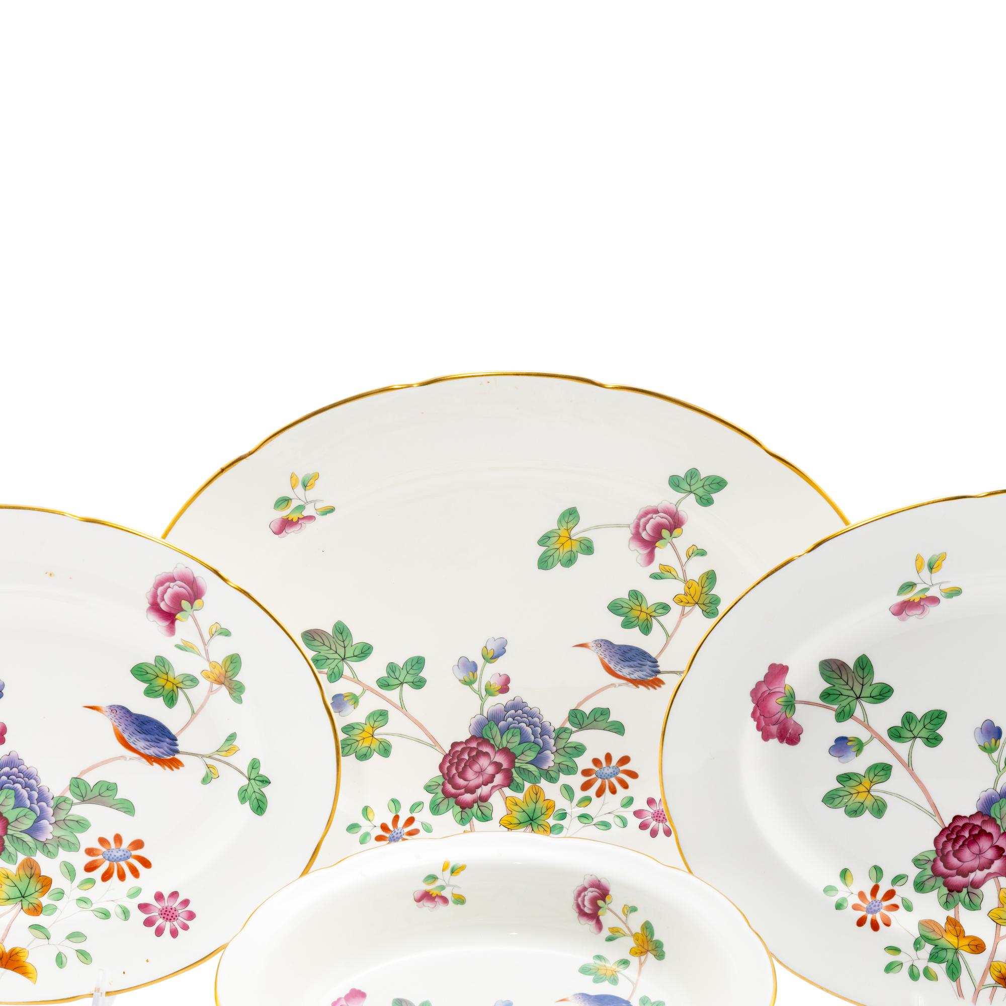 A Group of Wedgwood Cuckoo Porcelain Serving Dishes