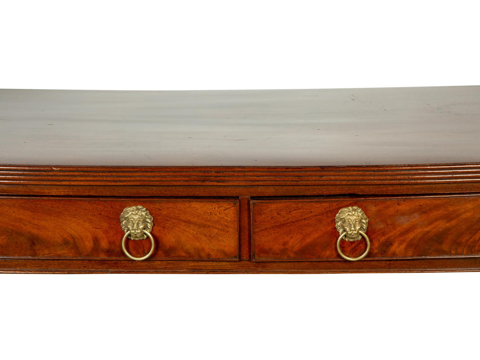 A Regency Style Mahogany Sideboard
