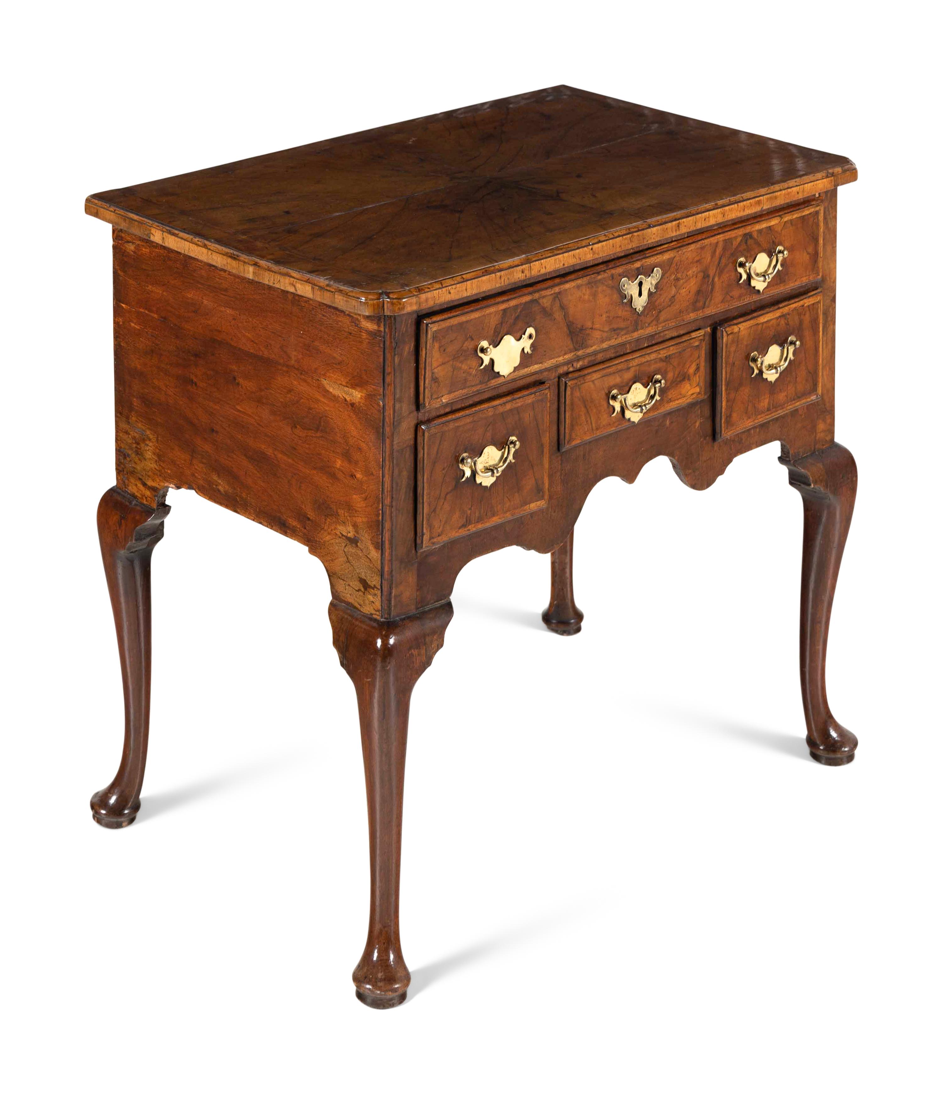 A George I Walnut Dressing Table