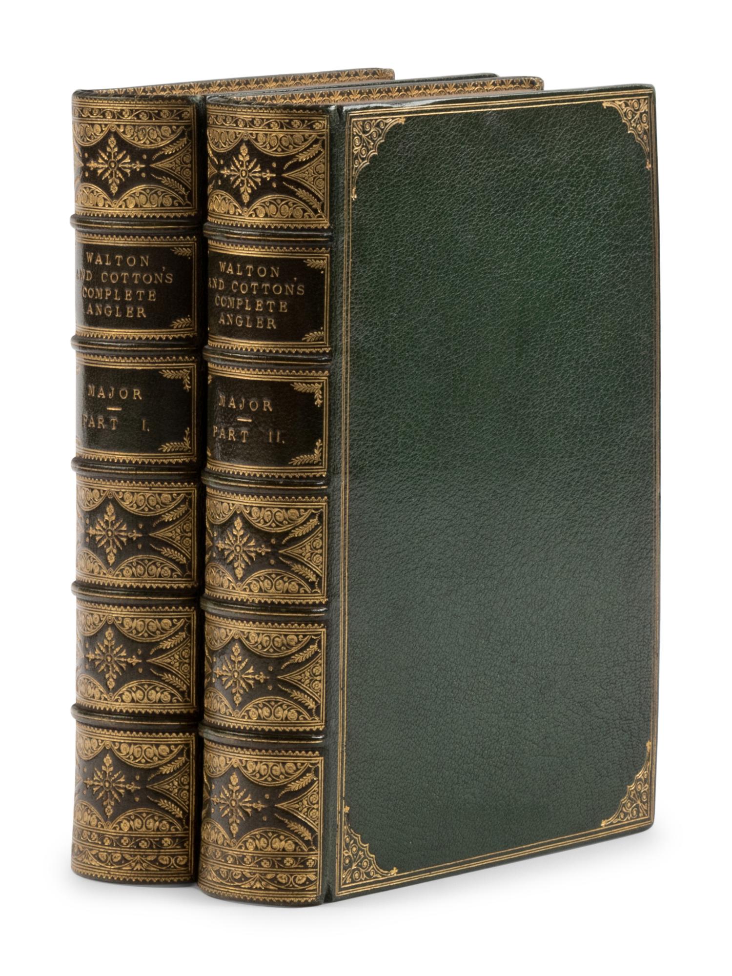 WALTON, Izaak (1593-1683) and Charles COTTON (1630-1687). The Complete Angler, or The Contemplative Man's Recreation . John Major, editor. London: D. Bogue and H. Wix, 1844.