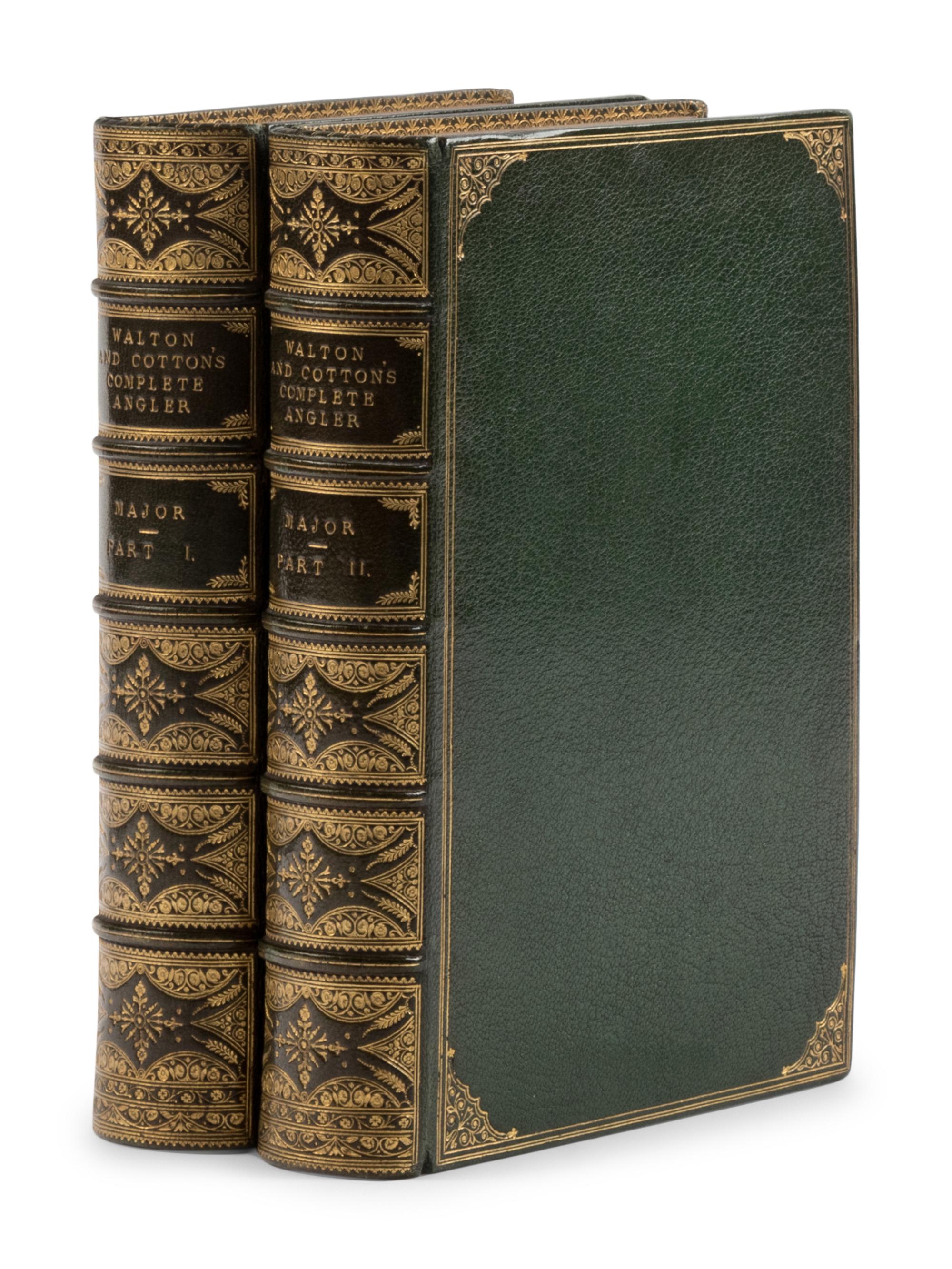 WALTON, Izaak (1593-1683) and Charles COTTON (1630-1687). The Complete Angler, or The Contemplative Man's Recreation . John Major, editor. London: D. Bogue and H. Wix, 1844.