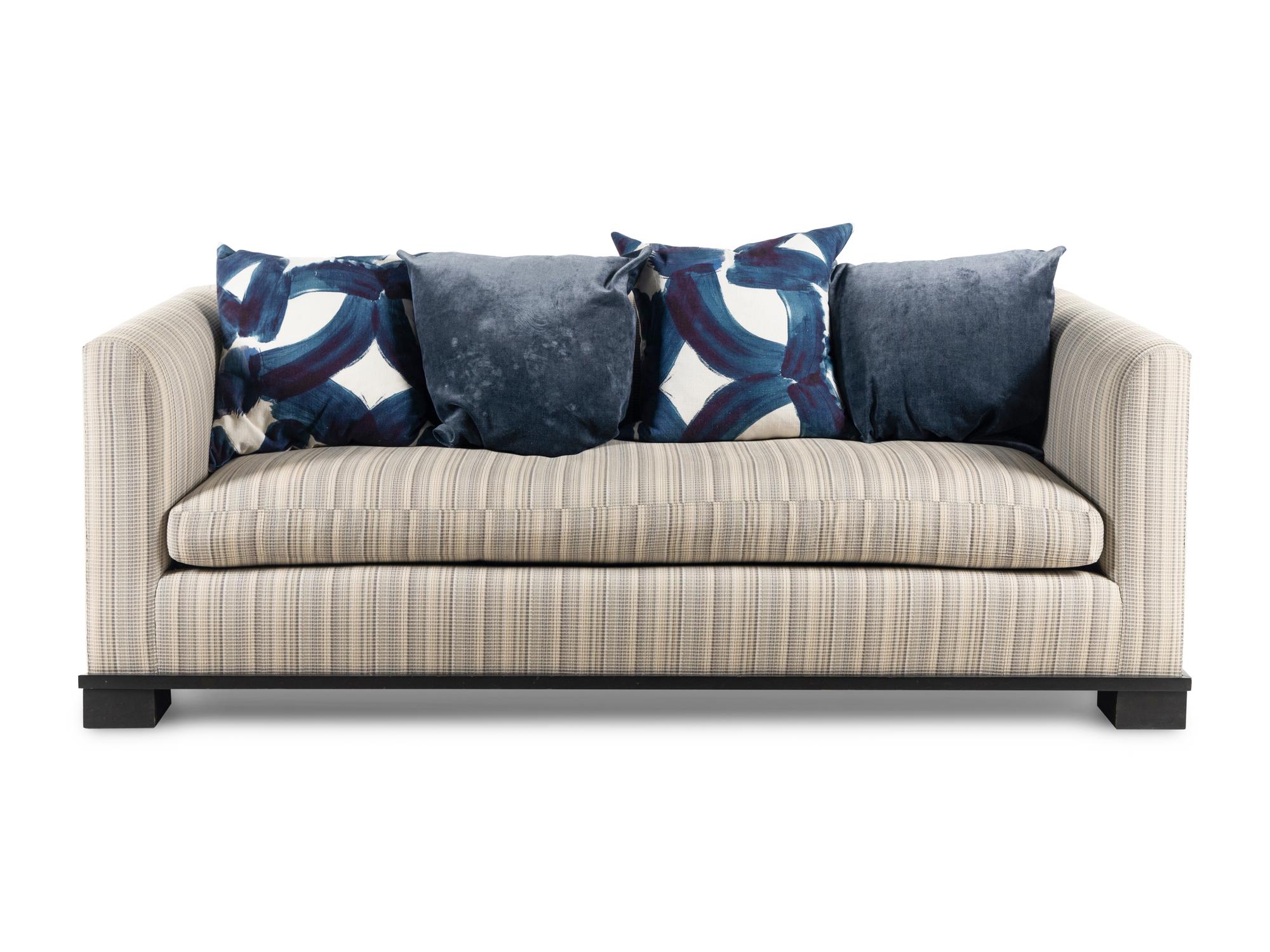 A Contemporary Single-Cushion Sofa