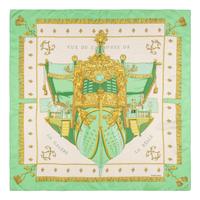 Hermès, Four Printed Silk Scarves