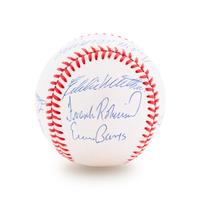 A 500 Home Run Club Signed Baseball Featuring 11 Autographs (PSA)