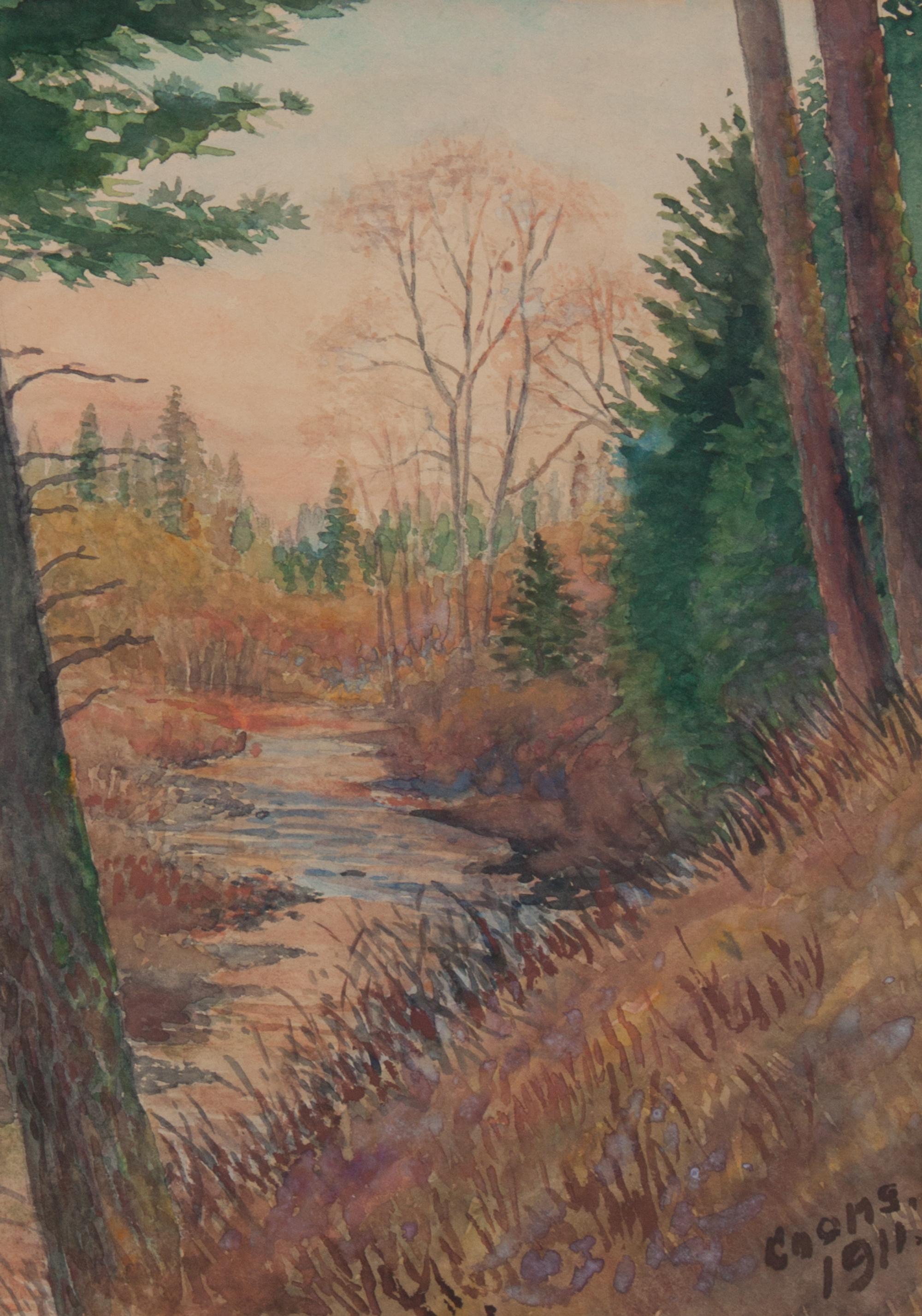 Artist Unknown, (early 20th century), Rock Creek, 1911