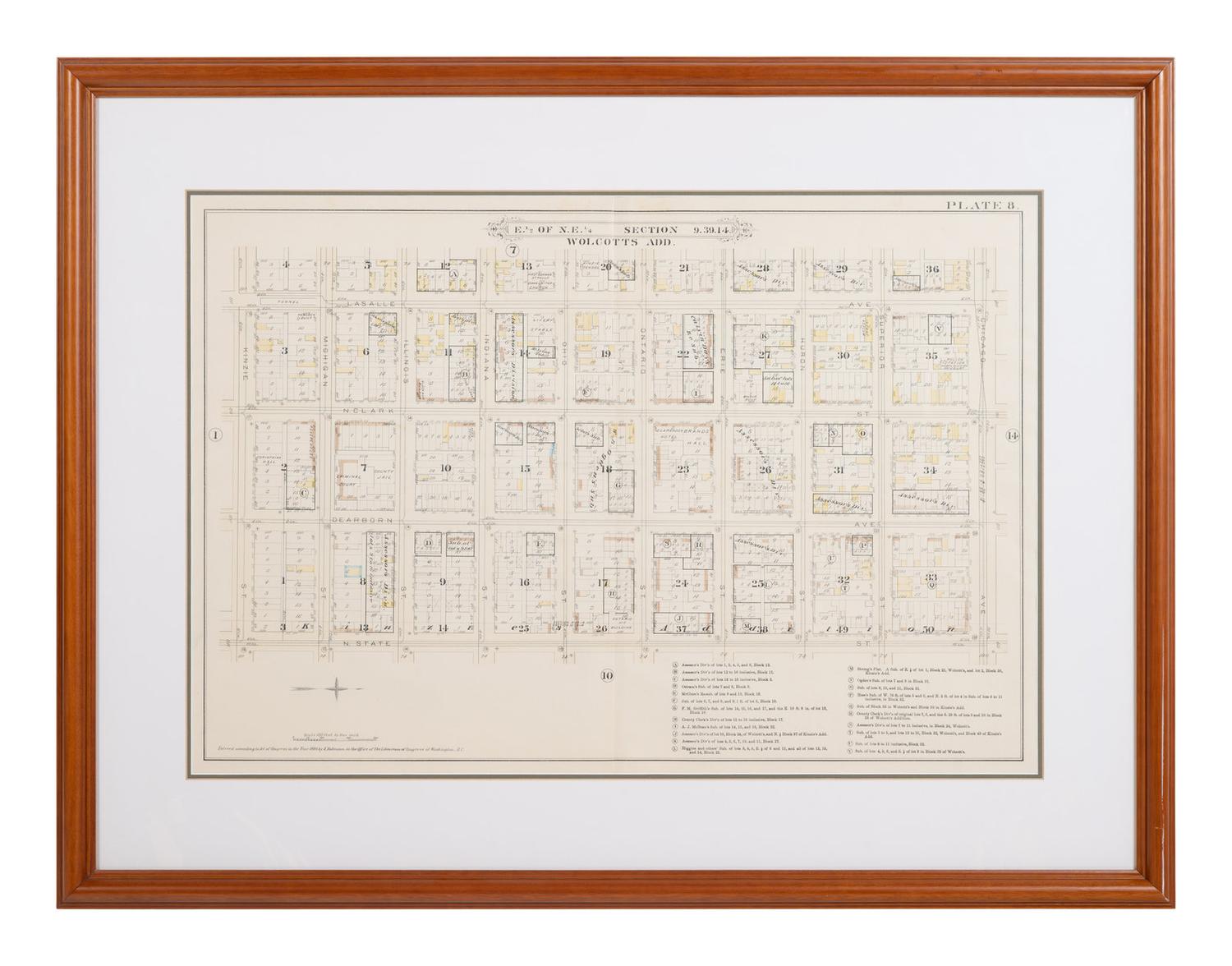A Group of Twelve Maps of Illinois