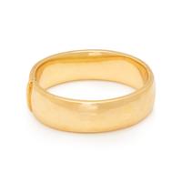 YELLOW GOLD BANGLE BRACELET