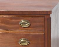 A Federal Bowfront Inlaid Mahogany Chest of Drawers, Mid-Atlantic States, Circa 1800