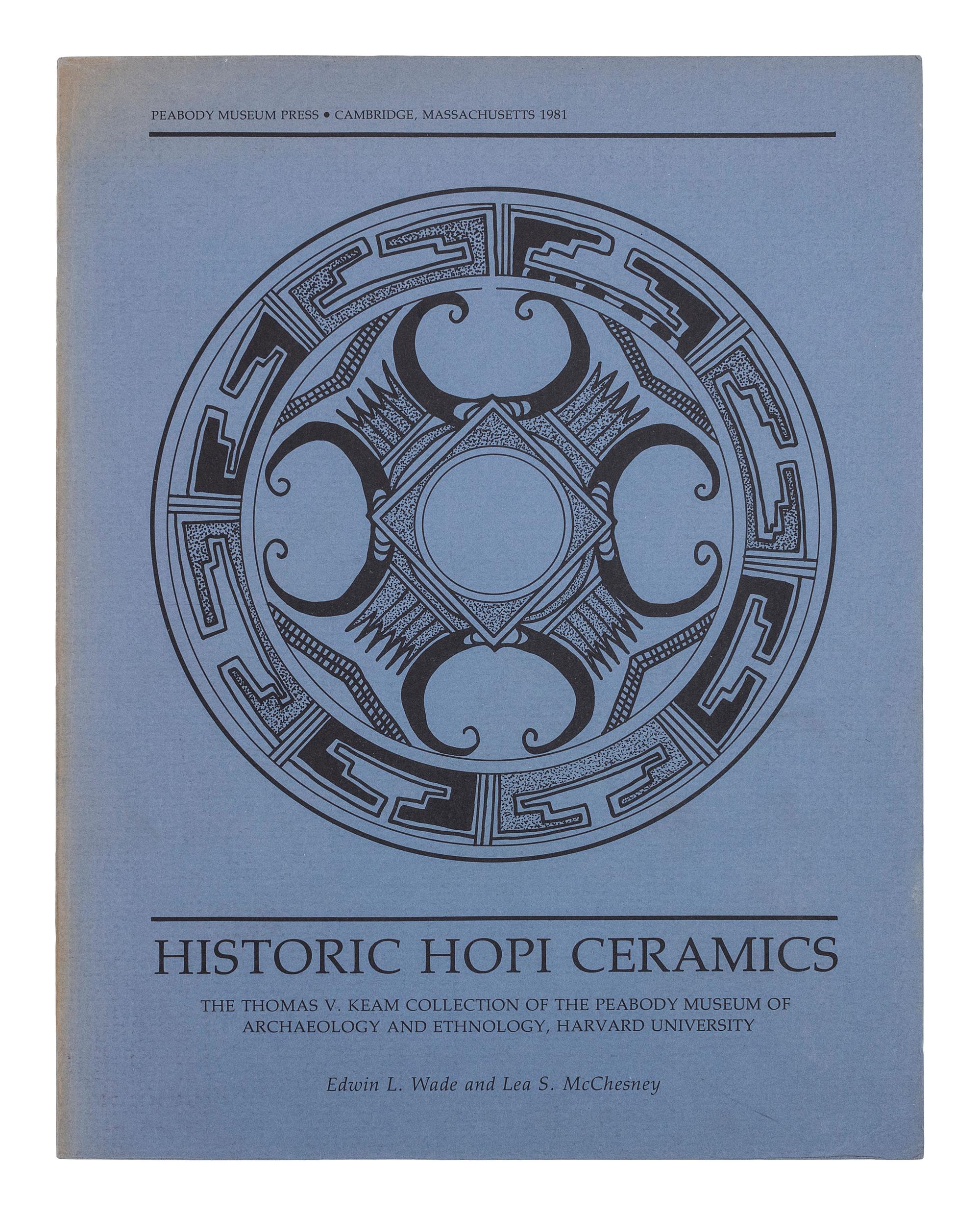 [SOUTHWEST] Historic Hopi Ceramics: The Thomas V. Keam Collection of the Peabody Museum of Archaeology and Ethnology, Harvard University