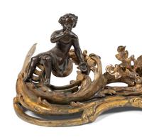 A French Gilt Bronze Fire Fender