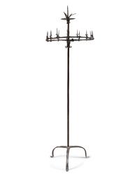 A Spanish Iron Torchère