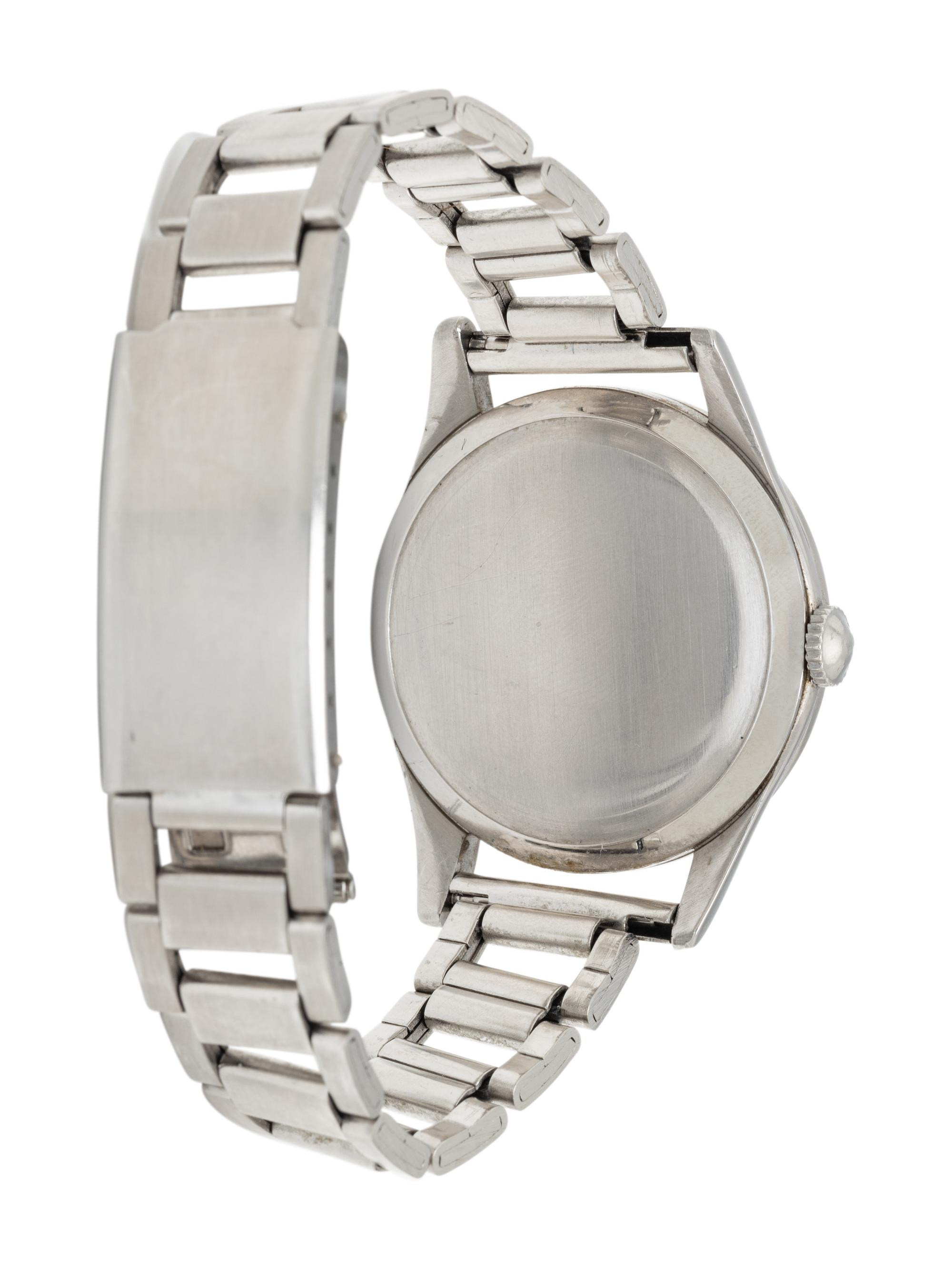 LONGINES, REF. 7135 STAINLESS STEEL WATCH
