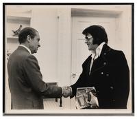 Elvis Presley, 1956 and Untitled (Elvis and Nixon ) (two works)