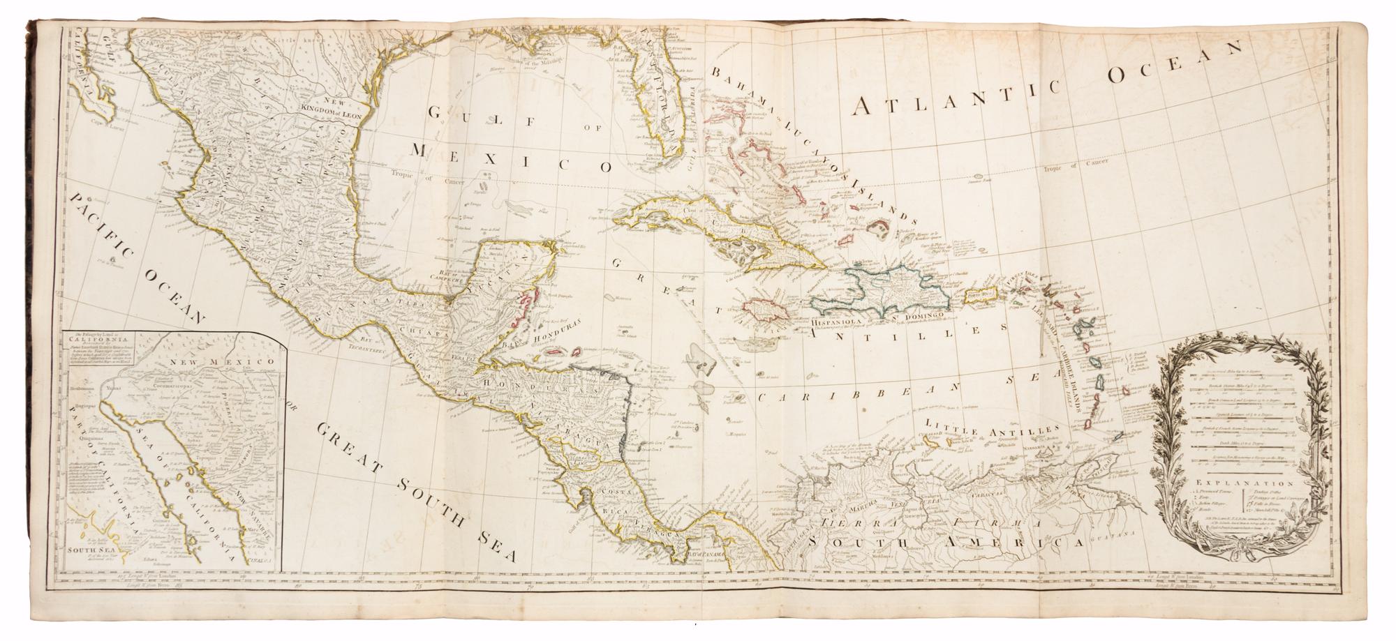 KITCHIN, Thomas (1718-1784). Kitchin's General Atlas, Describing the Whole Universe. London: Robert Laurie and James Whittle, 1804.
