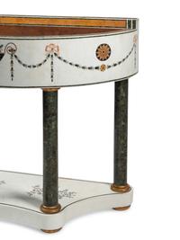 An Italian Marble and Pietra Dura Jardiniere with Liner