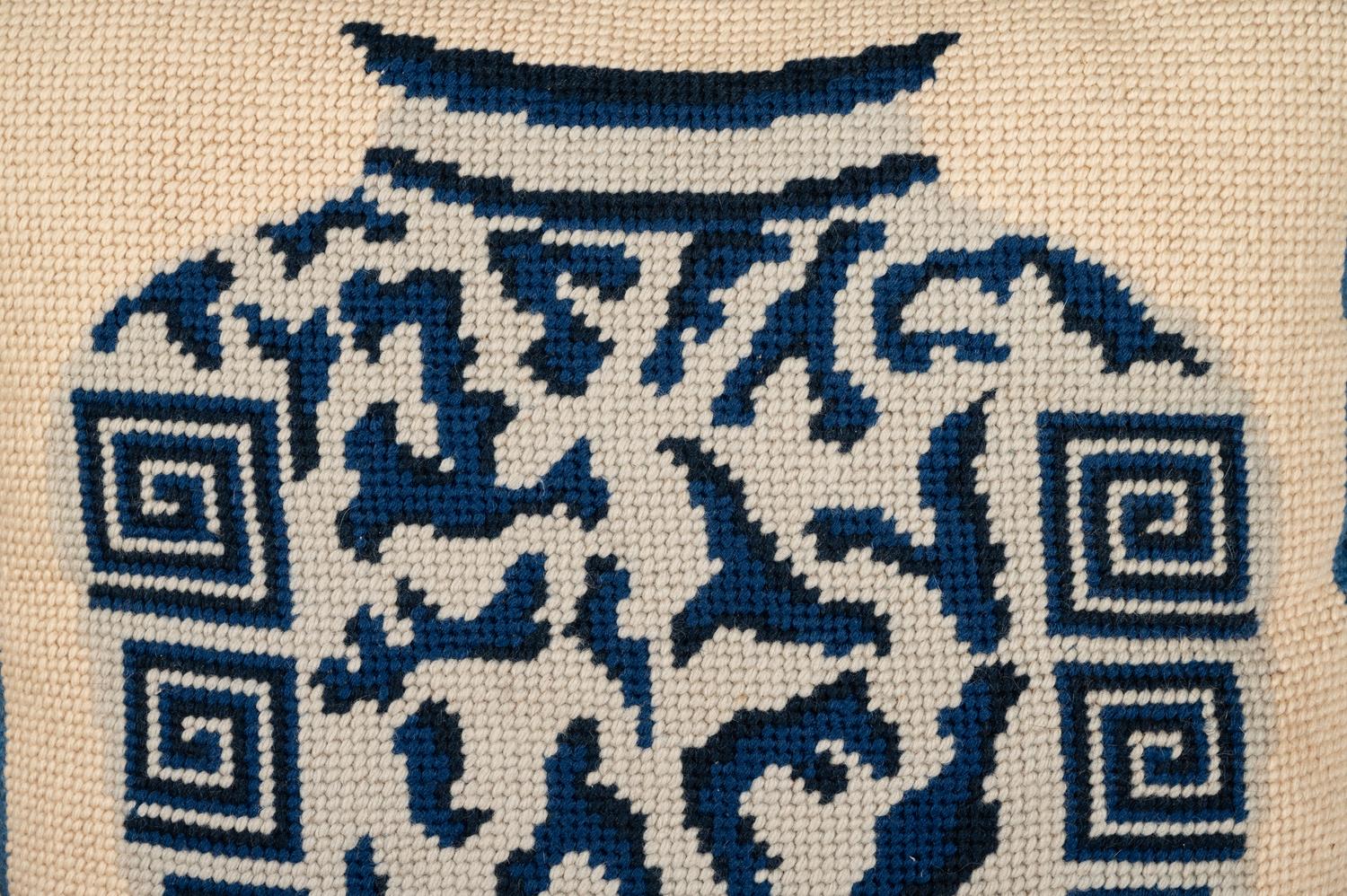 A Needlepoint Wool Rug