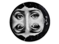 A Set of Six Fornasetti Plates — MILAN, ITALY, 20TH CENTURY