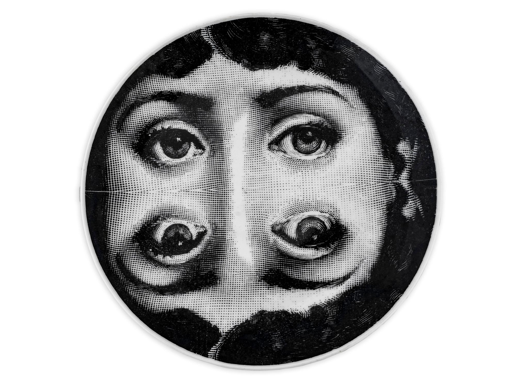 A Set of Six Fornasetti Plates — MILAN, ITALY, 20TH CENTURY