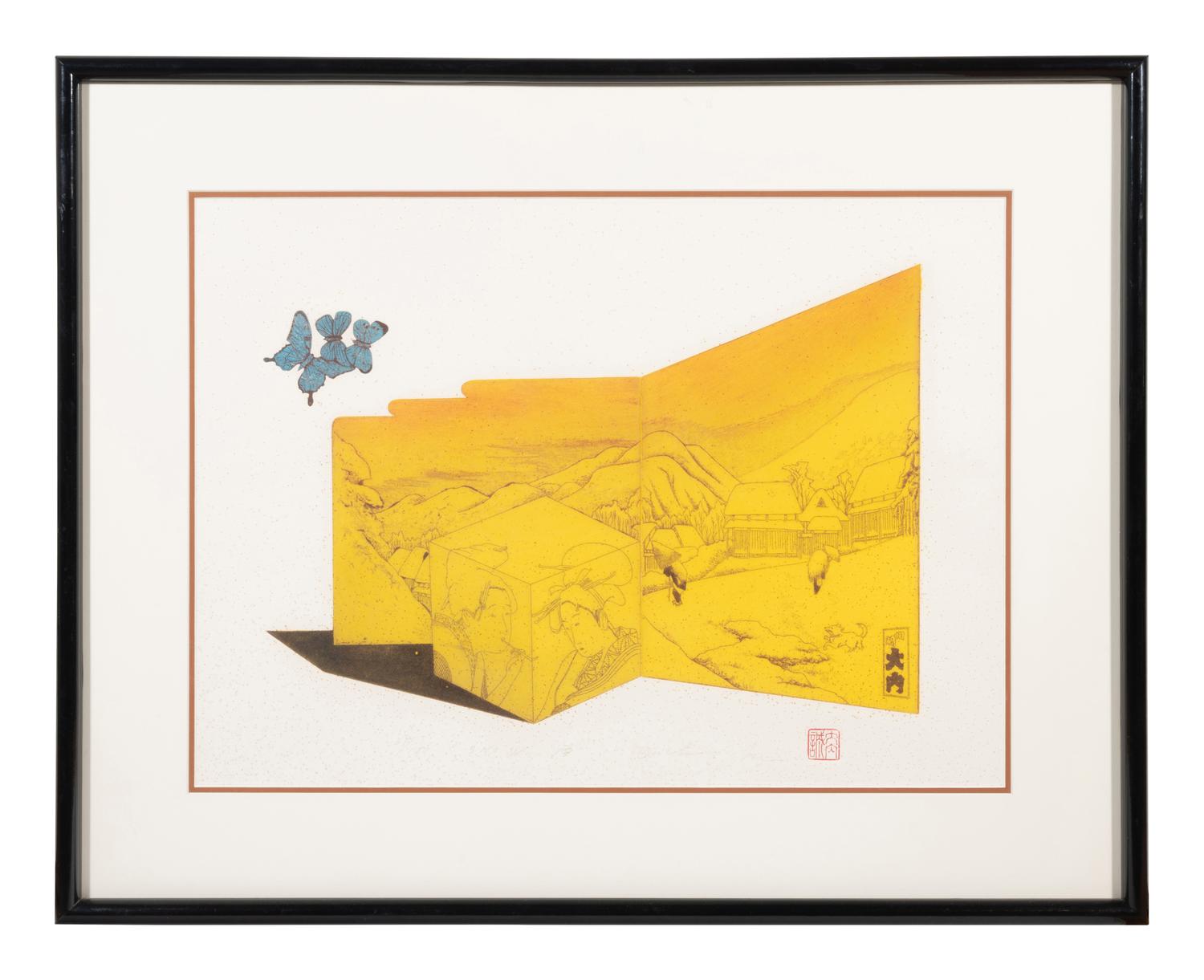A Japanese Woodblock Print