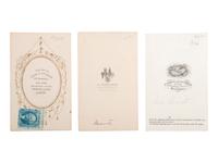 [CIVIL WAR]. A group of 3 CDVs of Ulysses S. Grant as Lieutenant General, including: