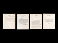 A Group of Seven Early 20th Century Letters with Cincinnati Reds Content,