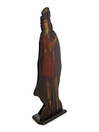 An English Painted Wood Dummy Board