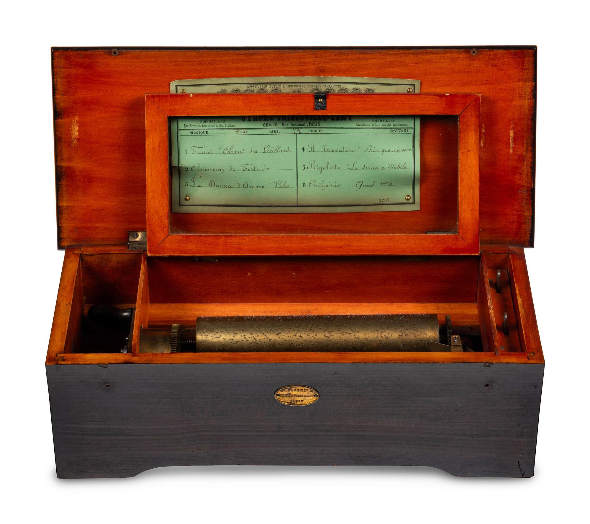 A Six-Air Music Box by L'Epée