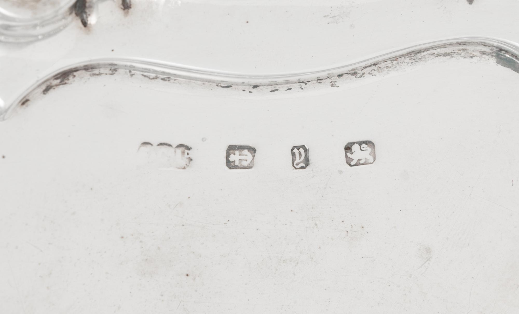A Victorian Silver Serving Tray
