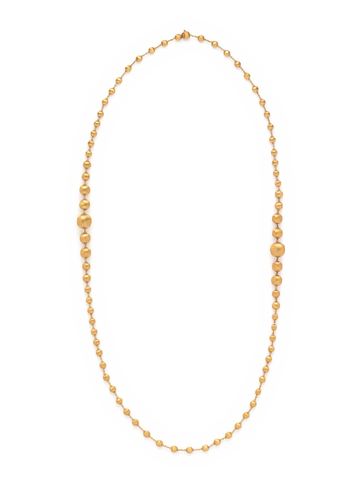 MARCO BICEGO, YELLOW GOLD 'AFRICA' NECKLACE