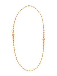 MARCO BICEGO, YELLOW GOLD 'AFRICA' NECKLACE