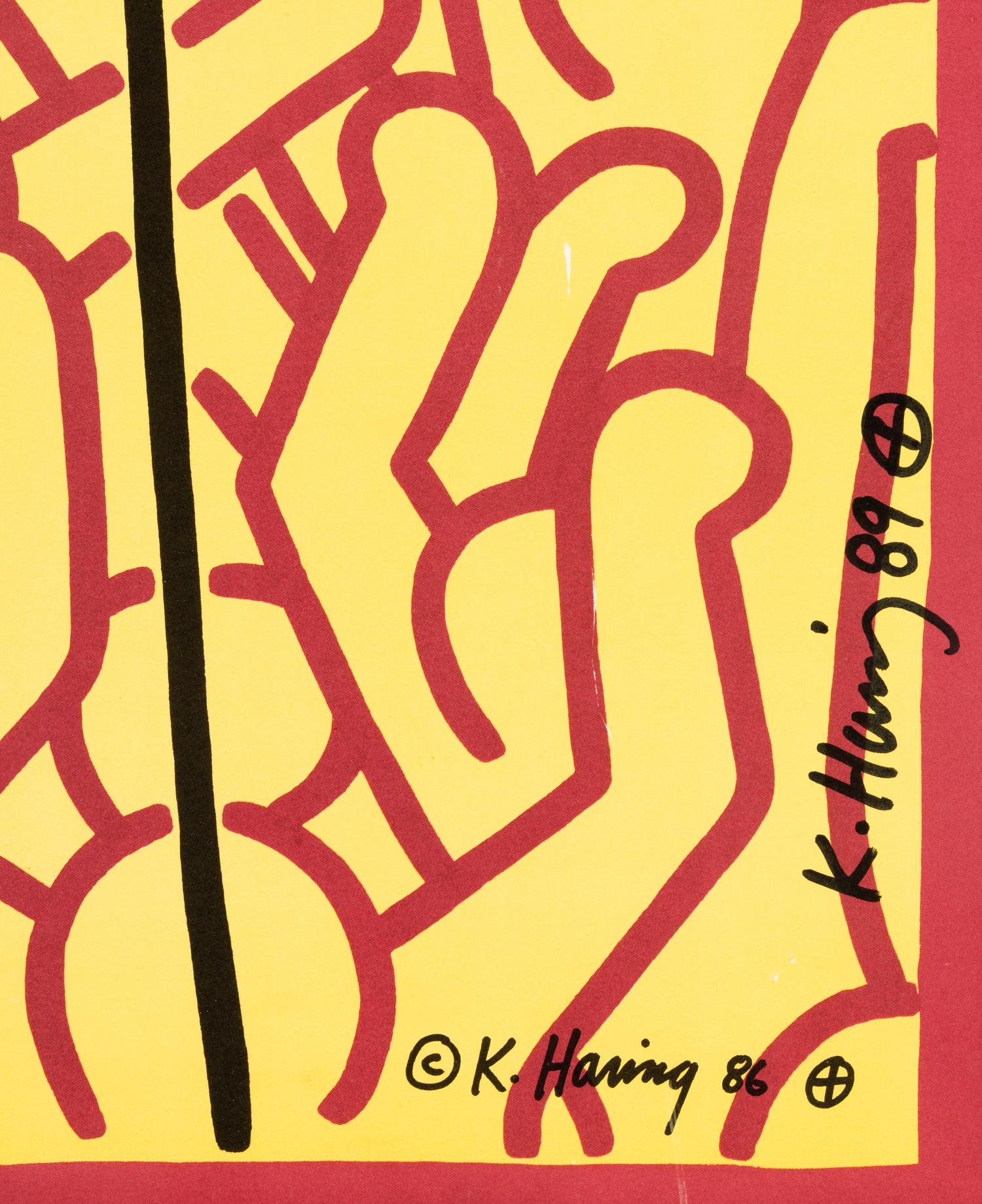 Keith Haring (American, 1958-1990) — Absolut Vodka, 1986-1989