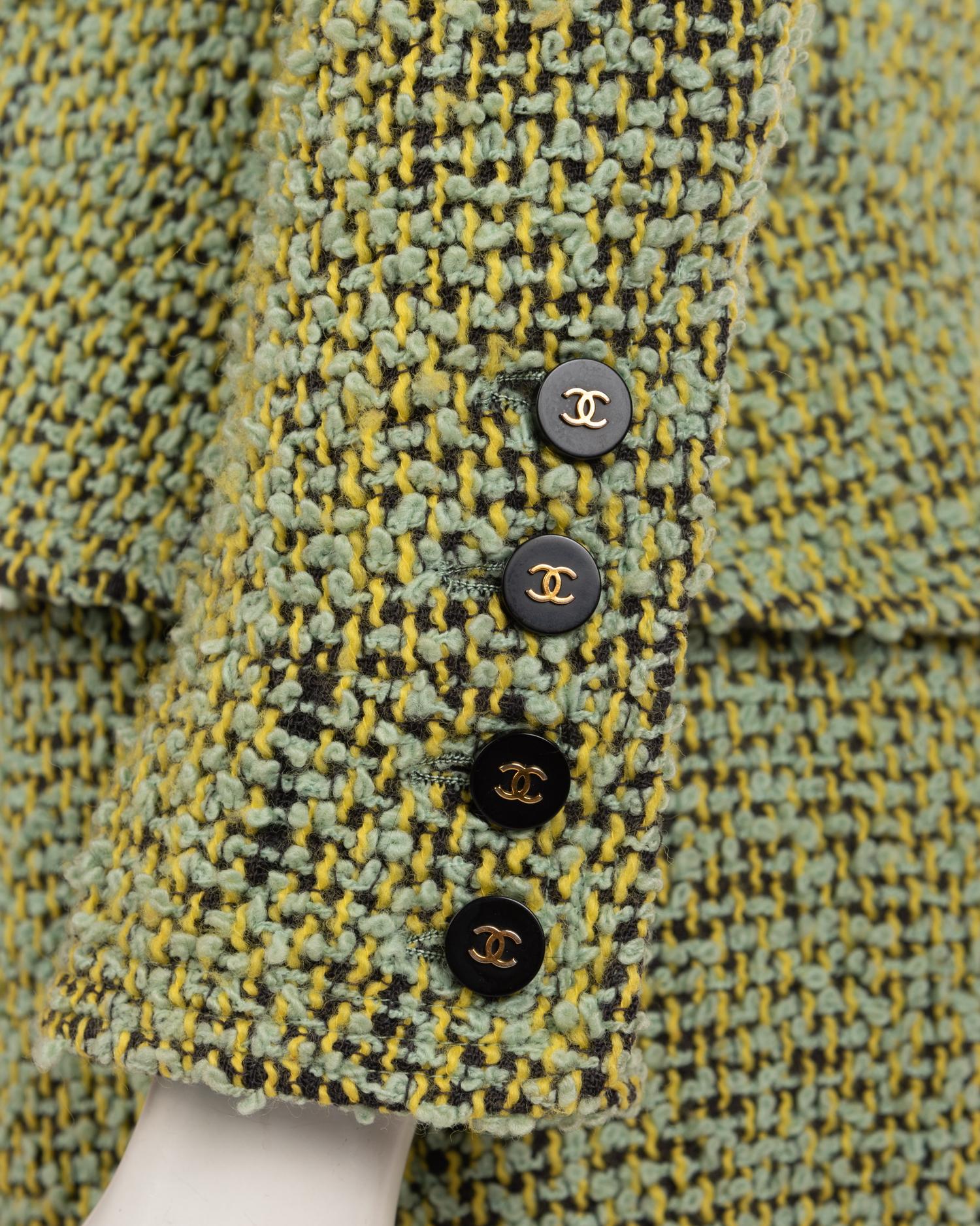 Chanel Two-Piece Wool Skirt Suit, 1980-90s