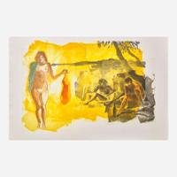 Eric Fischl (American, b. 1948) Four Prints from Four Aquatints Portfolio
