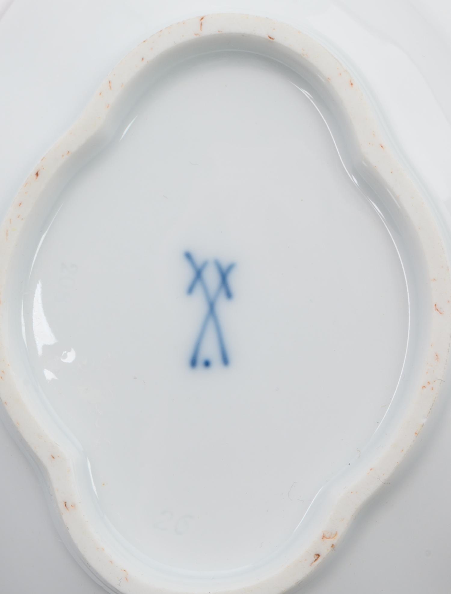 A Meissen Porcelain Luncheon Service
