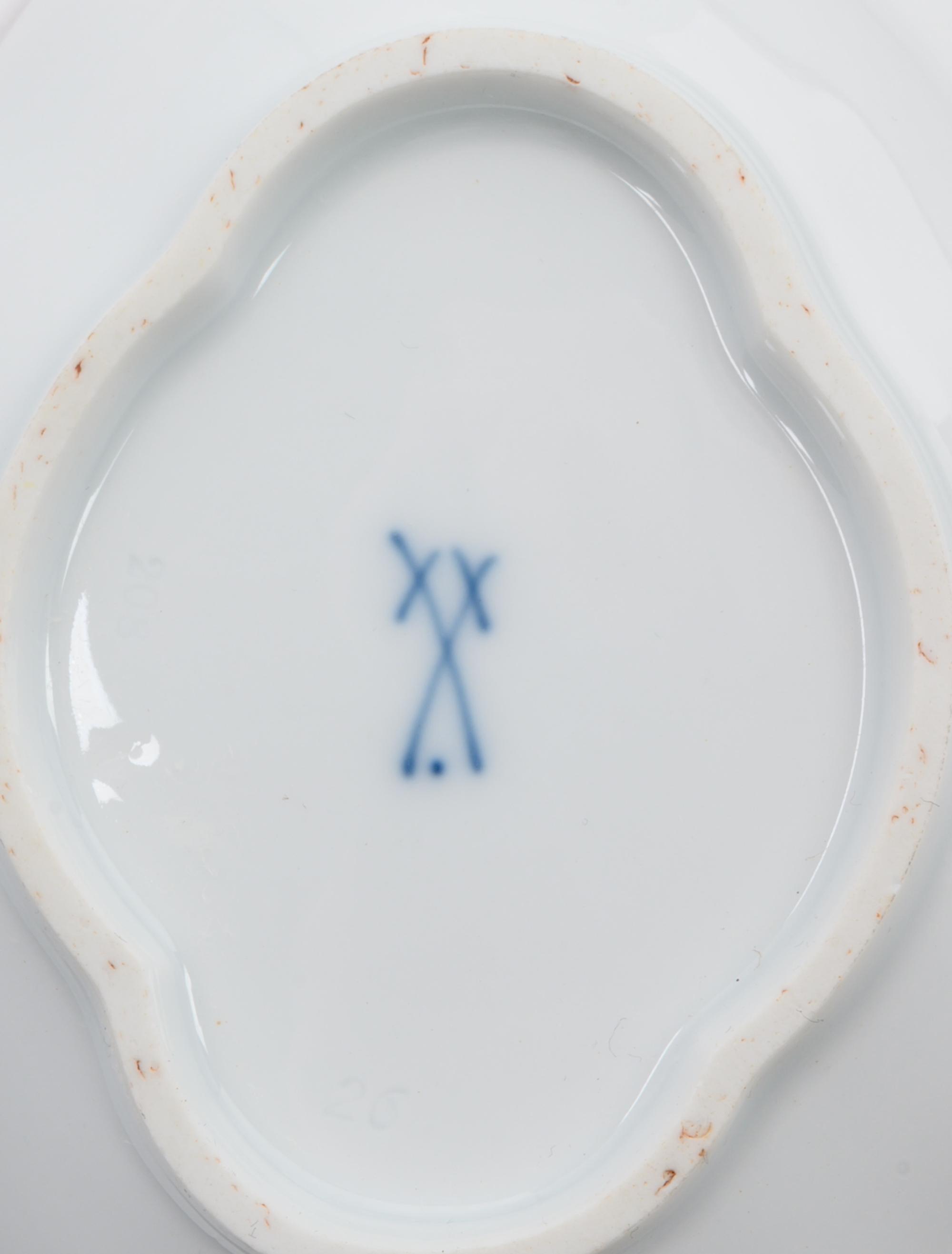 A Meissen Porcelain Luncheon Service