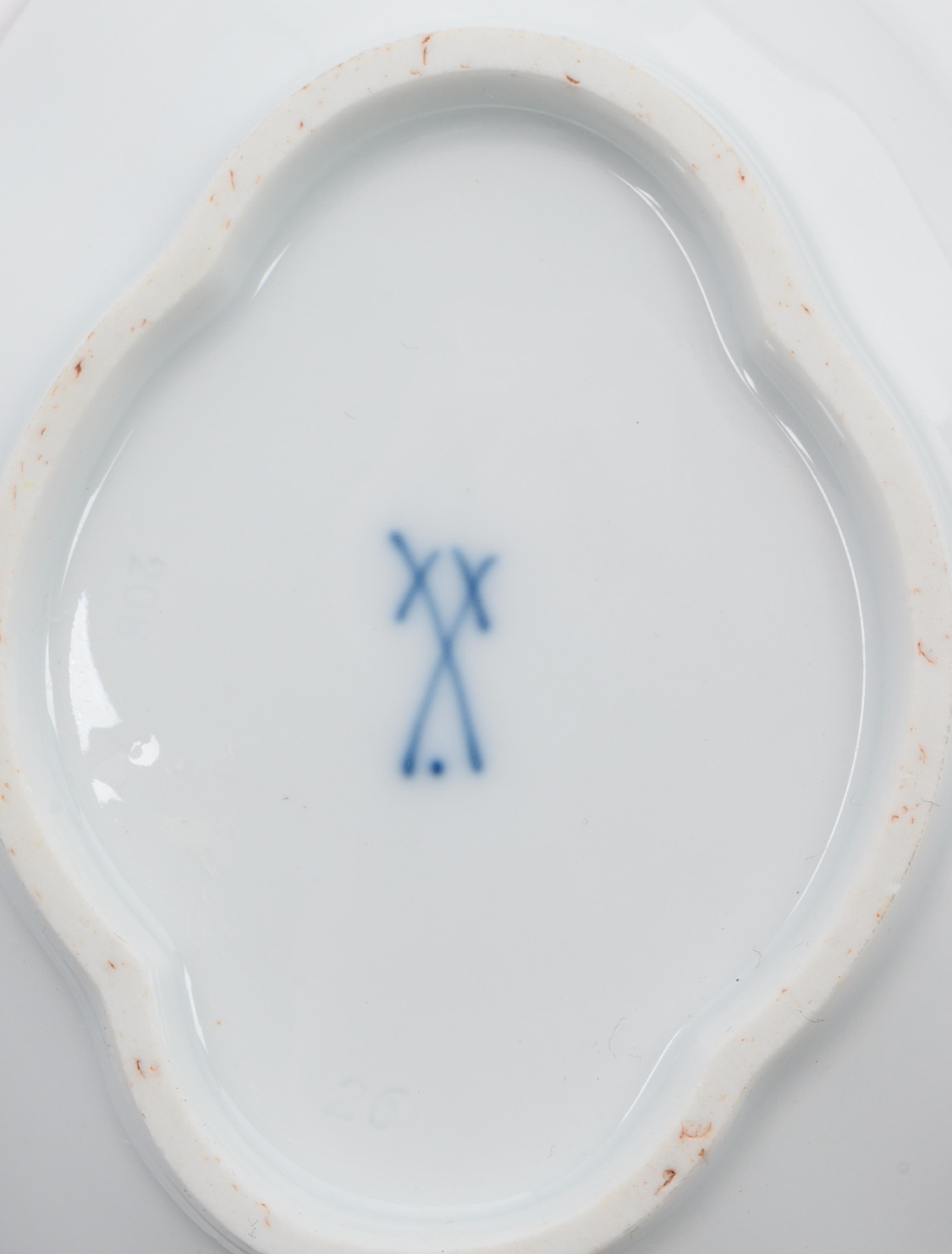 A Meissen Porcelain Luncheon Service