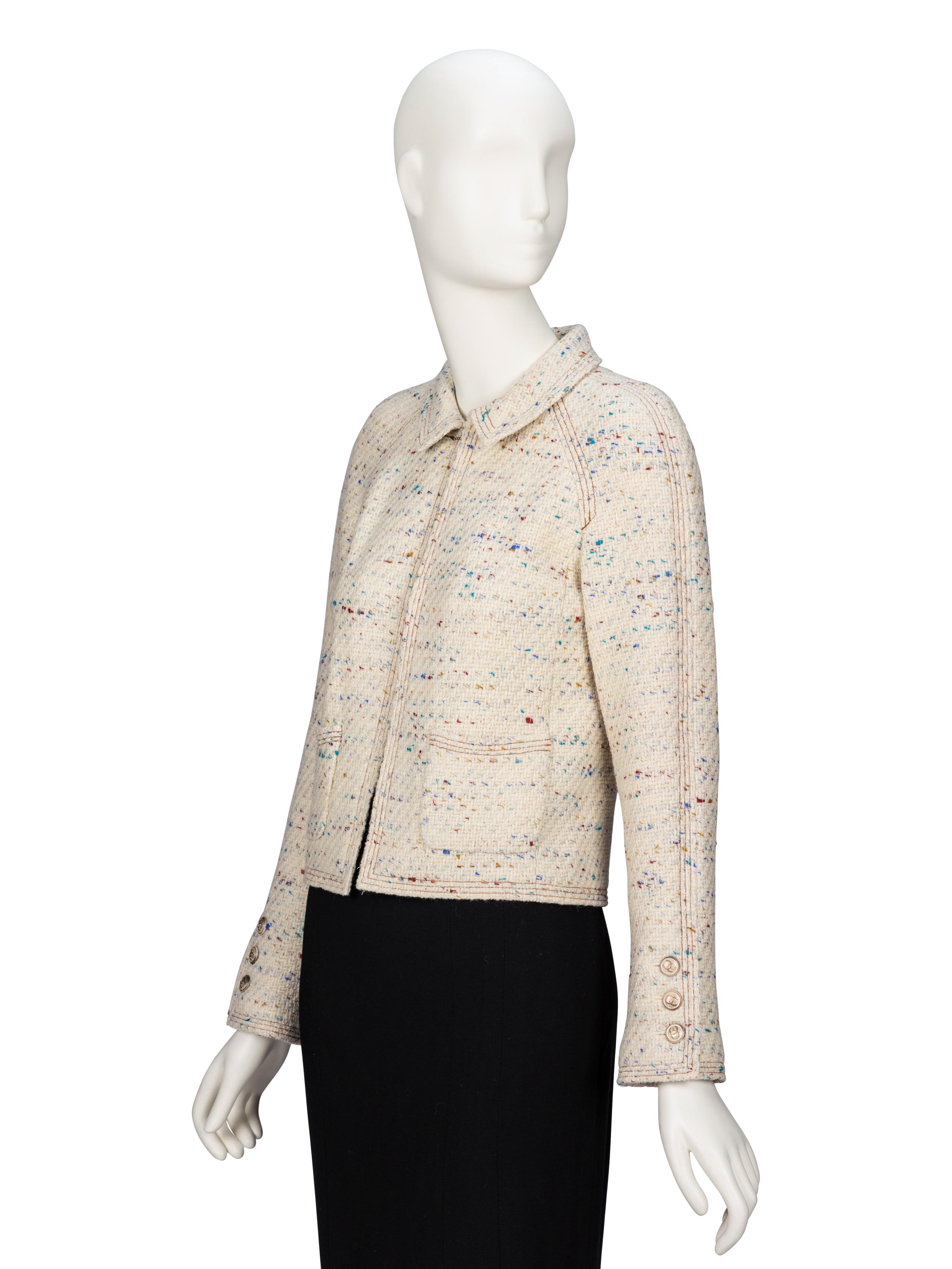 Chanel, Flecked Tweed Jacket