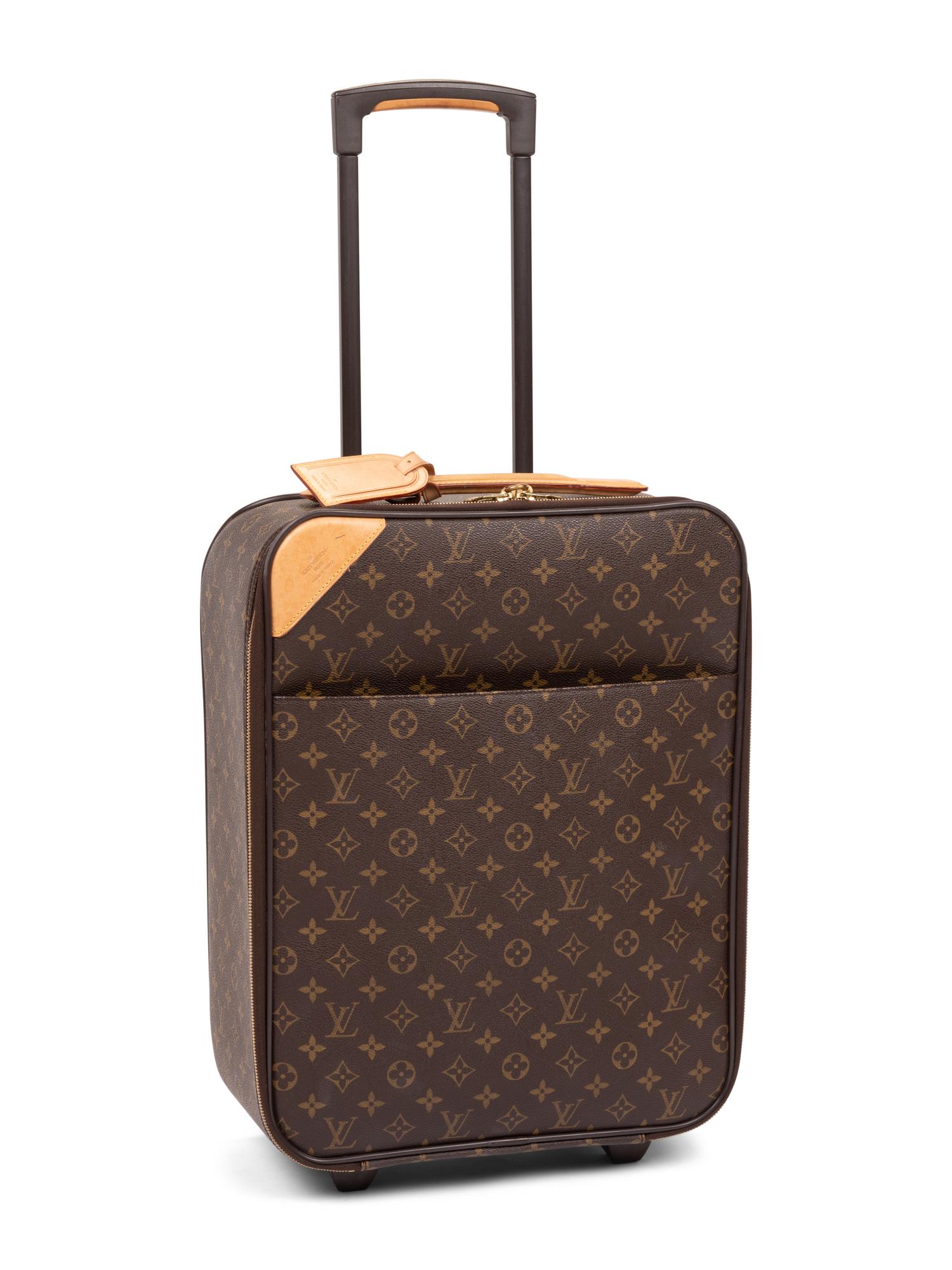 Louis Vuitton Monogram Pegase 45 Rolling Suitcase, 2004